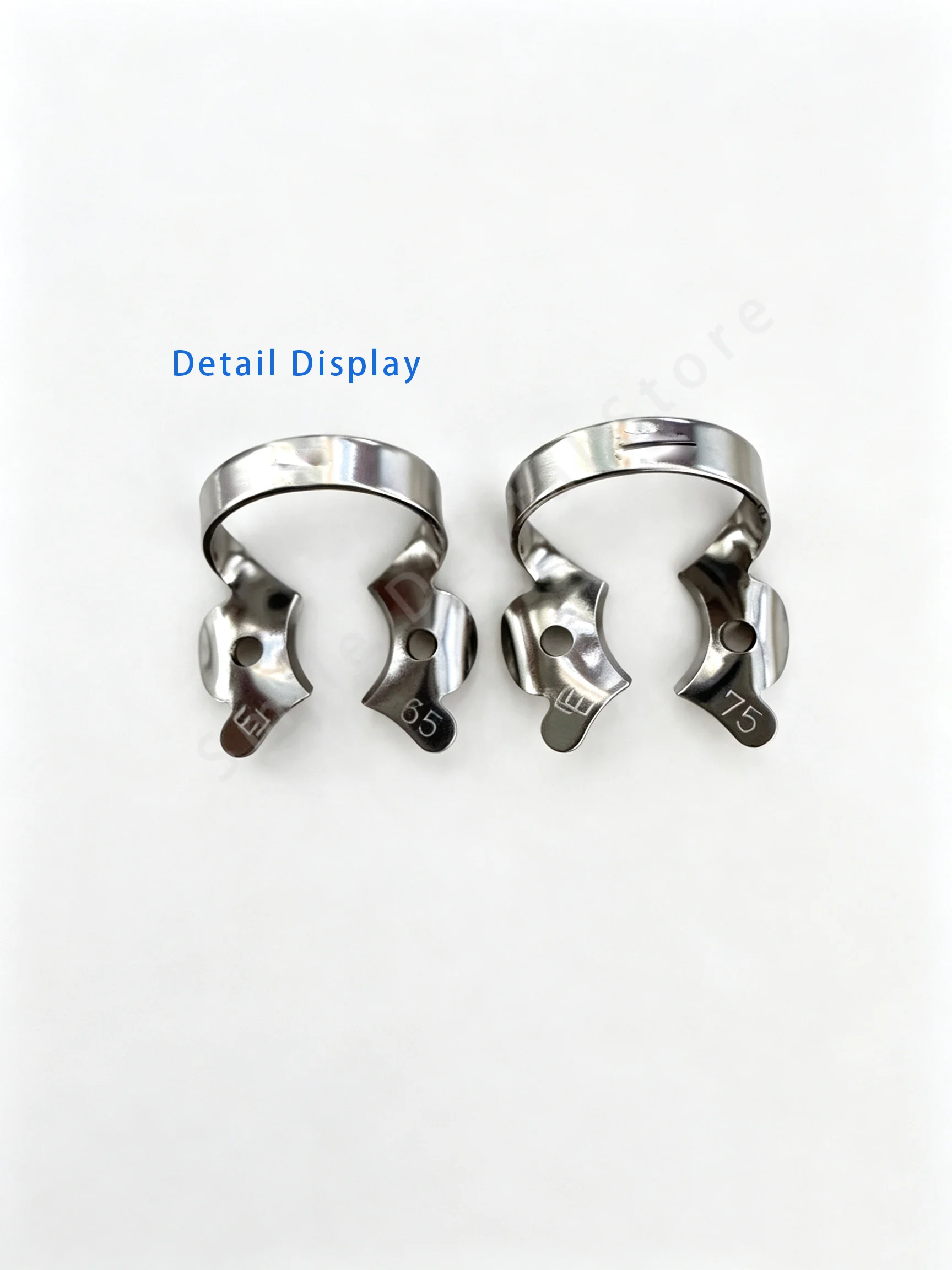 Pediatric Rubber Dam Clamps Stainless Steel Anatomical Clamp for Primary Molars Children Teeth Restoration Dental Clinic Tools