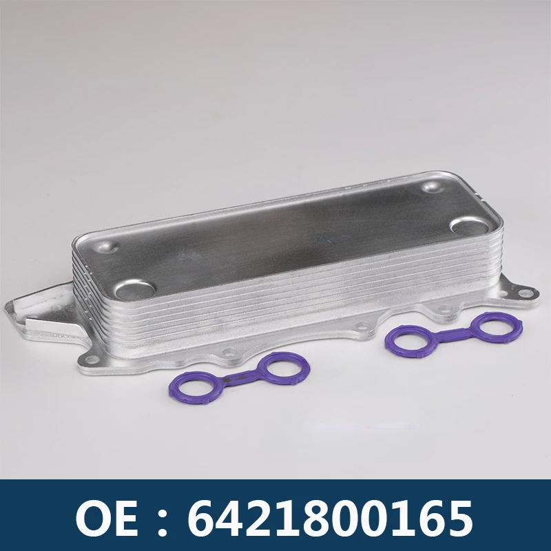 New W164 Oil Cooler Genuine w/ seal kits A6291800265 6291800265 6421800165 for MERCEDES-BENZ ML W211 X164 W221 ML320