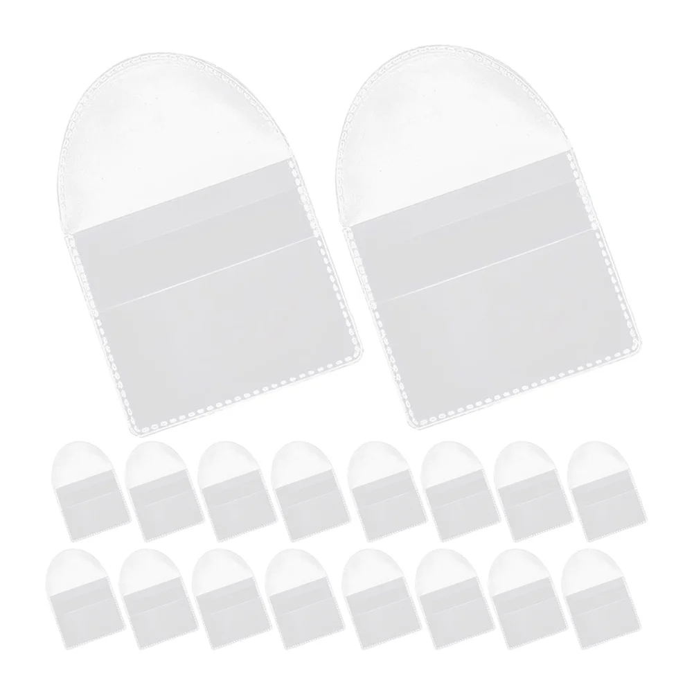 

100Pcs Coin Storage Holder Clear Protective Bags Large Plastic Organizer Coin Pouch for Collectors Gift Use Transparent Pouches