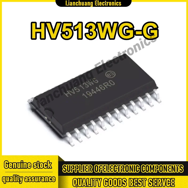 

5PCS HV513WG-G HV513WG HV513W HV513 SOIC24 IC chipset New Original in stock