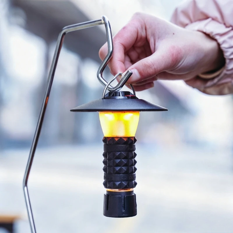 Outdoor Camping Light Super Long Battery Life Lights LED Multifunctional Portable Atmosphere Lamp Tower Flashlight 2600 MAh