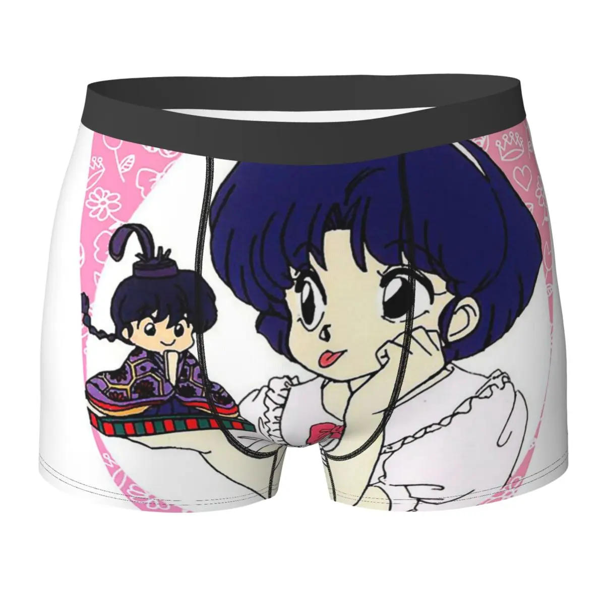 Boxer Underpants Shorts Ranma a half Saotome Pig Girls Panties Men's Soft Underwear for Homme Man Boyfriend Gifts