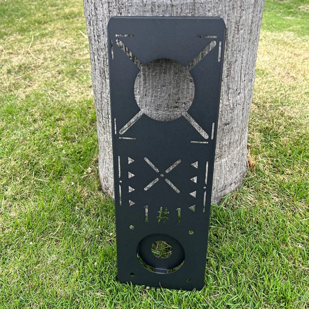 IGT Table Unit Plate with Foldable Water Suction Device Outdoor Stove Furnace Board Camping Stove Table Plate for Outdoor Hiking