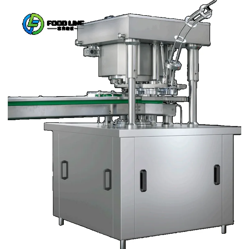 Customized Automatic Beer Can Sealing Machine Pressure Can Sealing Machine Induction Sealer Paper Beverage High Productivity