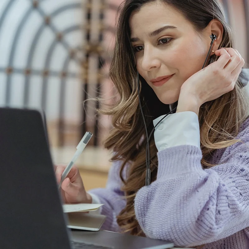 Écouteurs intra-auriculaires filaires USB de 3M de Long, avec micro, câble USB-A, mains libres, pour jeu, ordinateur de bureau, ordinateur portable