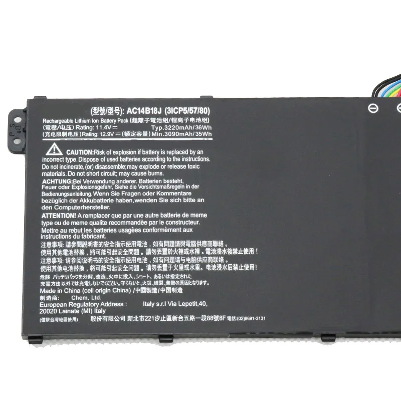 Laptop Battery AC14…