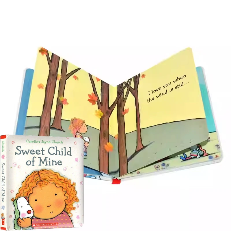 

Sweet Child of Mine English Enlightenment Picture Books for Kid Early Education Reading Book Baby English Book