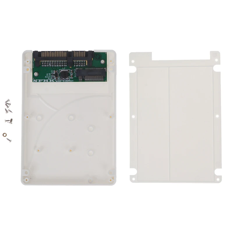 B+M Key M.2 Ngff (sata) Ssd To 2.5 Inch Sata3 Adapter Card With Case Screws