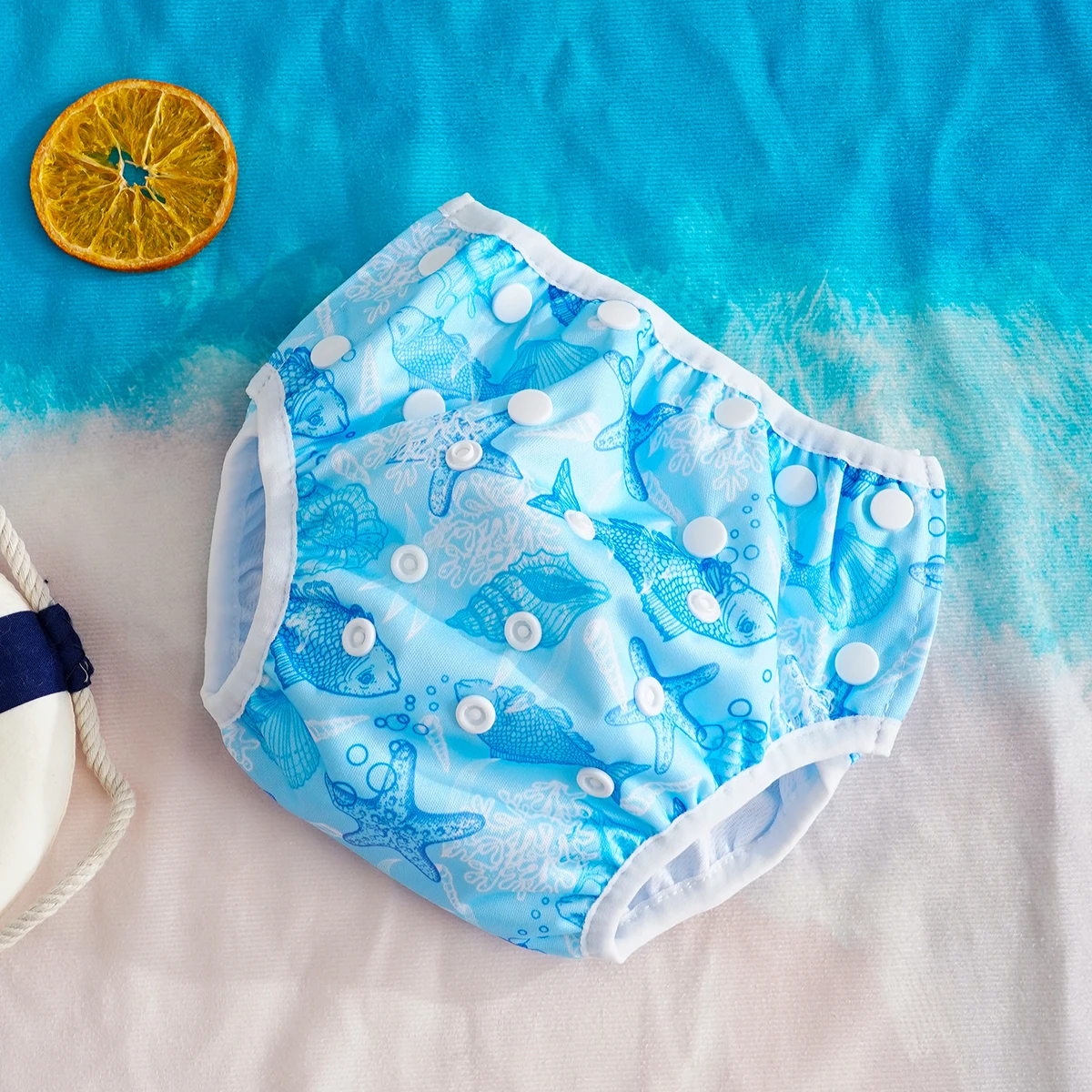 

Happyflute, 1 шт., подгузники для плавания для малышей и малышей, один размер, многоразовые регулируемые подгузники для плавания для маленьких мальчиков для уроков плавания