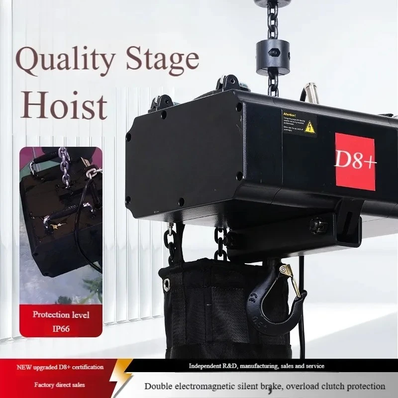 

Waterproof Electric Hoist Outdoor Stage Rental Lifting Line Array Sound Truss Lighting Chain Hoist 220v
