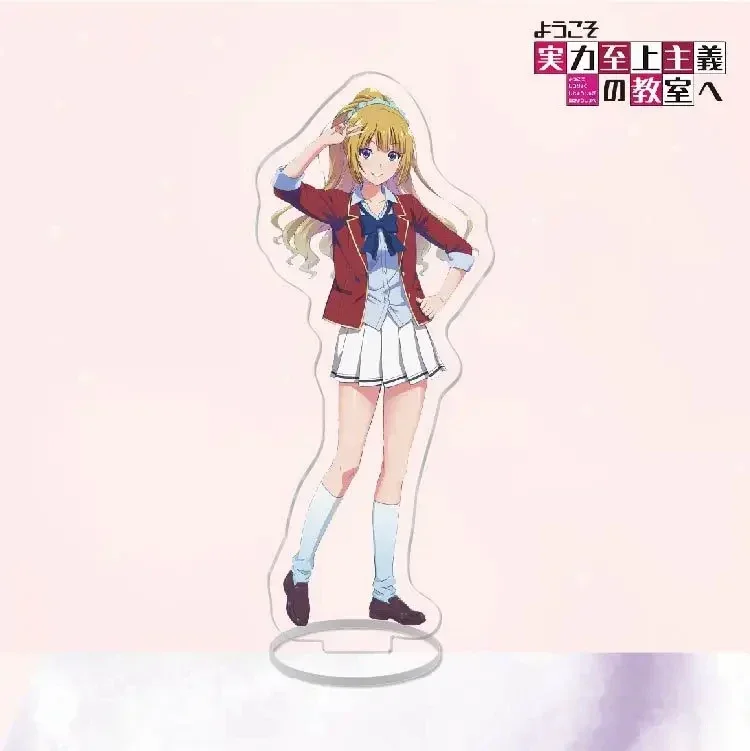 Anime Classroom of the Elite Action Figure, Horikita, Suzuki, Karuizawa, Kei Acrylic Stand Model, Desktop Decoration Toys, Hot