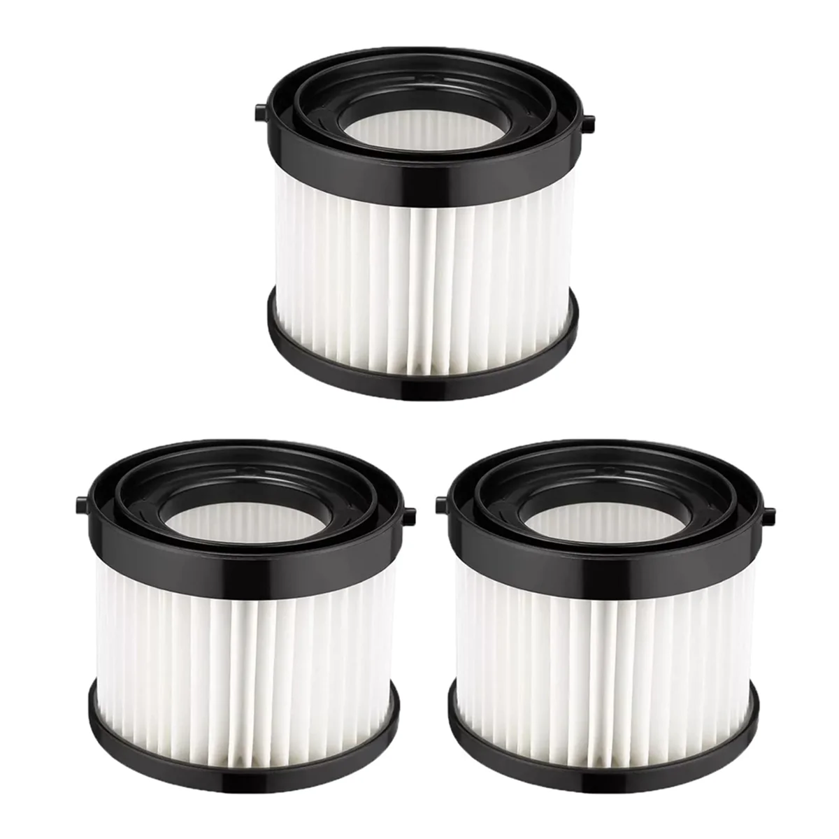 3Pack 49-90-1951 Vacuum Filters for Milwaukee M18 Compact Vac 0882-20, Part 49-90-0160