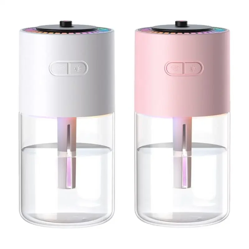 

Portable Cool Mist Humidifiers 280ml Facial Mister Desk Personal Air Humidifier Rechargeable Cool Mist Sprayer Small Humidifier