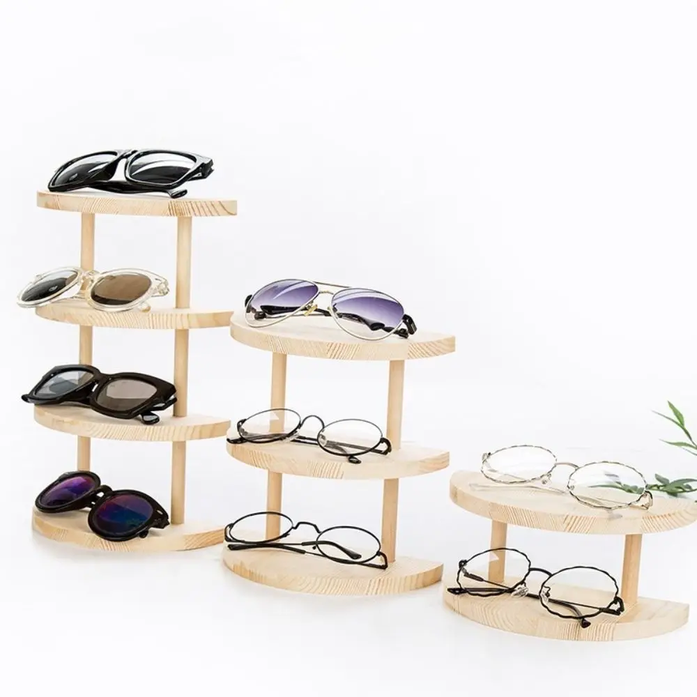 Case Horloges Display Rack Semi-Cirkel Eyeglassen Organizer Bril Display Rack Brillen Standhouder Zonnebril Vitrine
