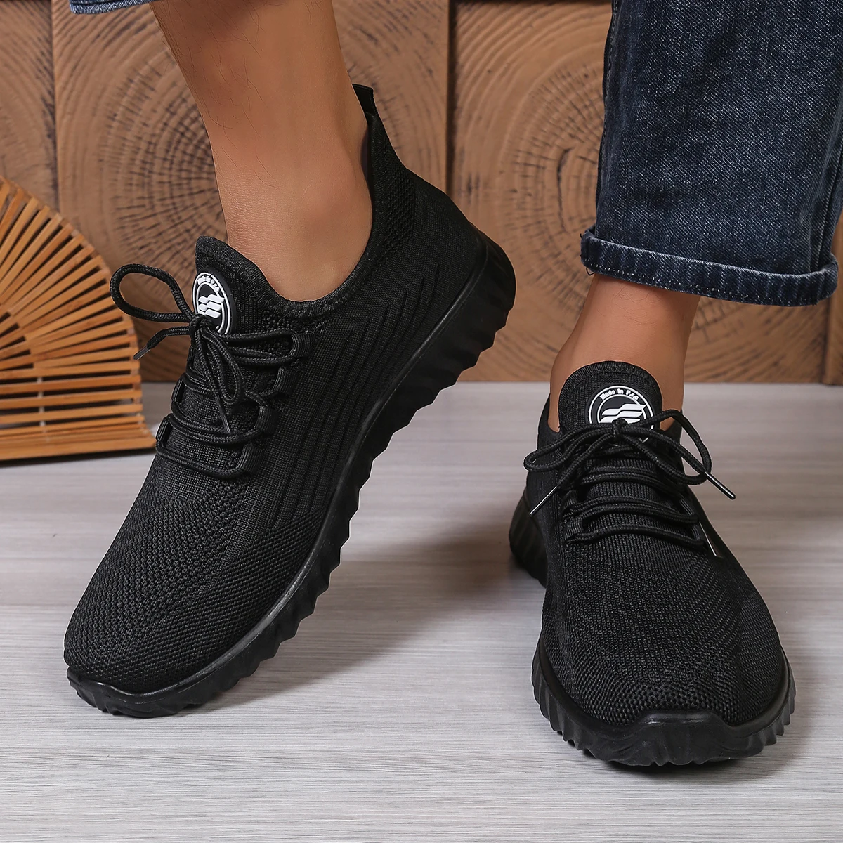 Men's Breathable Casual Sports Shoes, Versatile and Trendy Dad Shoes, Soft-Bottom Simple Men's Shoes for Middle-Aged People