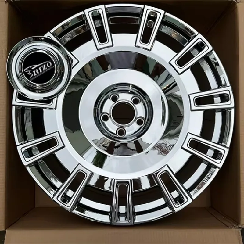 24inch AG Rolls Chrome Rims Customizable Forged Wheels Smooth And Shiny Surface Fashionable Design For Shining Appearance