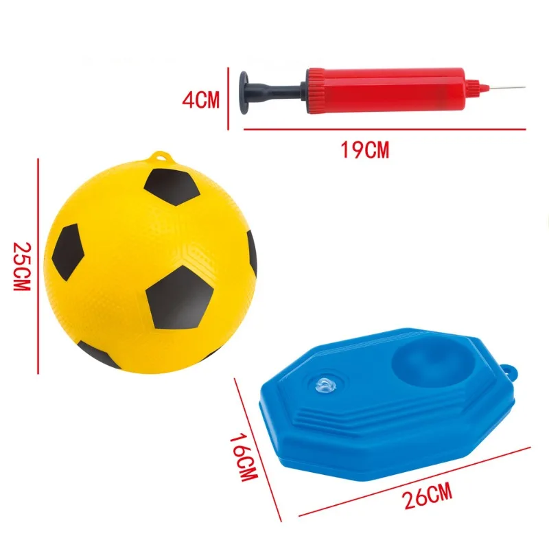 Jouets d'entraînement de football pour enfants, football avec UL, entraînement intérieur et extérieur, ballon gonflable, jouets de sport de fitness IkKids Shoous