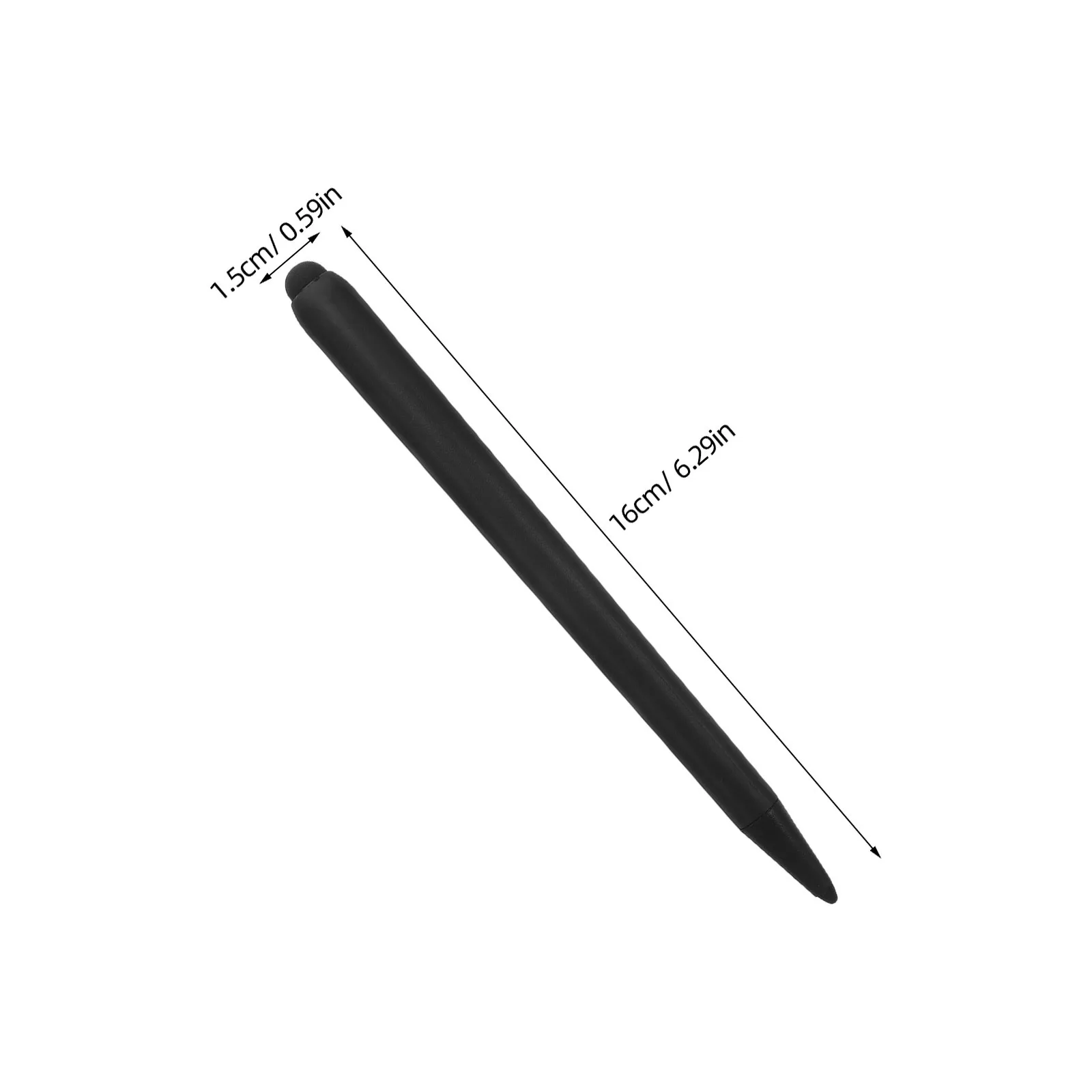 2Pcs Touch Screens Stylus Pen Dual Tip Creative Plastic Display Screen Teaching Pen All-in-One Machine Universal Screen