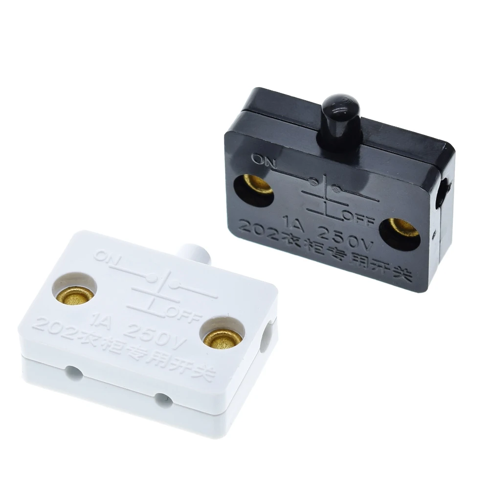 Closet Cabinet Light Switch Automatic Reset Switch Household Cabinet Door Control Switch Wardrobe Light Switch For Smart Home