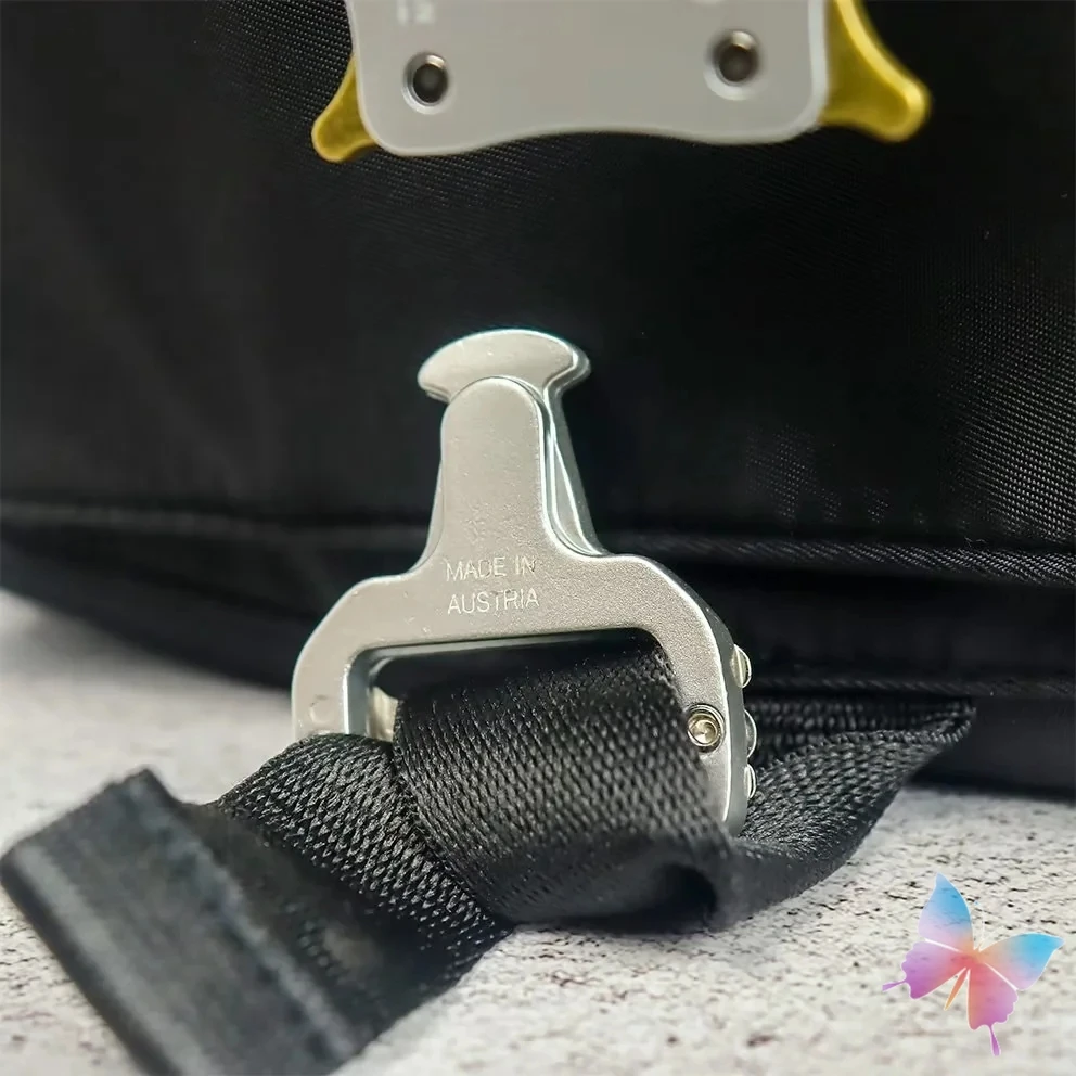 Men Women Black Outdoor Travel 1017 ALYX 9SM Backpacks High Street