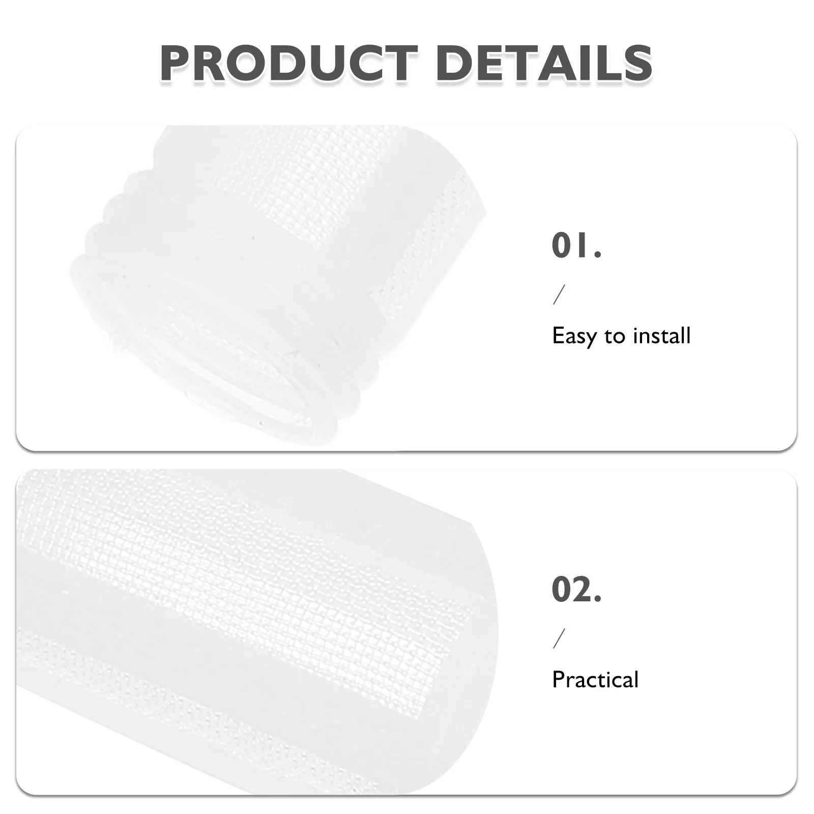 40 قطعة من فلاتر بخاخ الطلاء العالمي، مصفاة ناعمة شبكية من النايلون للتدفق السلس ومصفاة طلاء العمل المفصلة #2