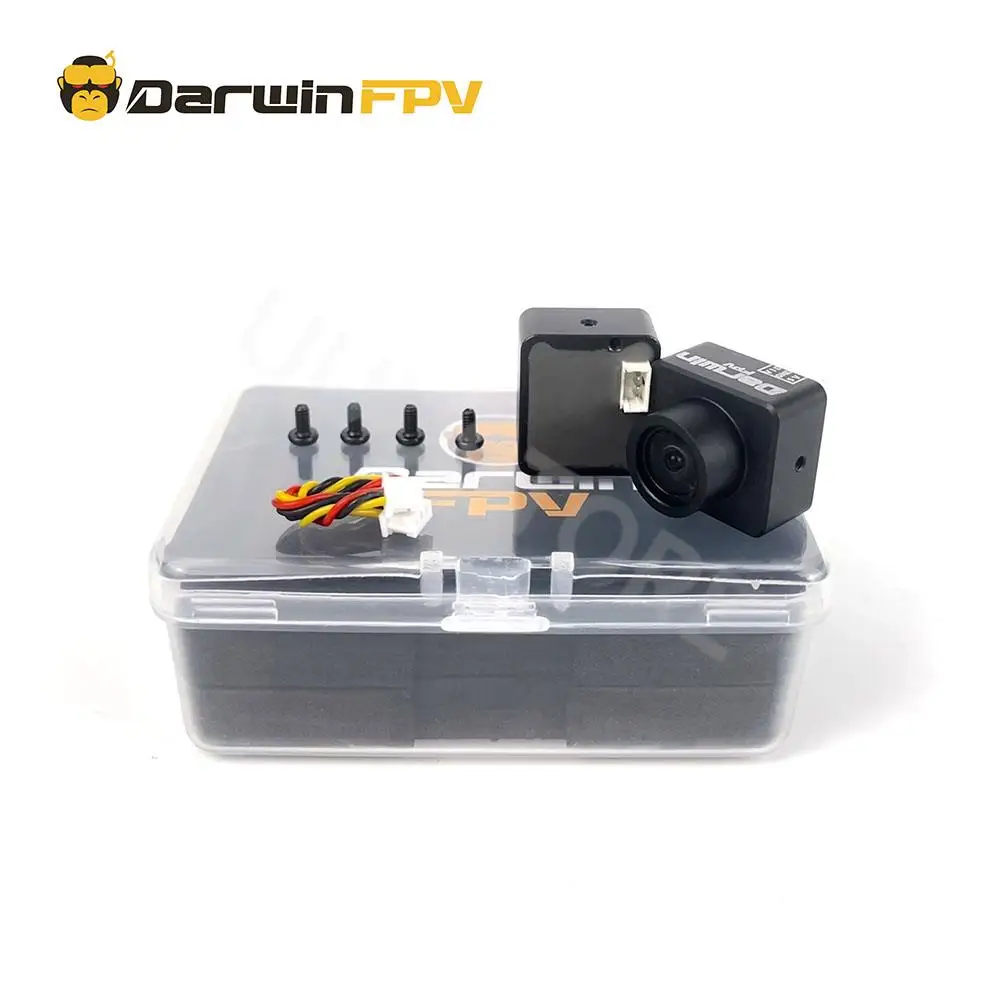 DarwinFPV Cement 1/3 CMOS 1200TVL 2.1mm Lens FOV 160 Degree 16:9 NTSC Ultra Durable FPV Camera for BabyApe II RC Drone