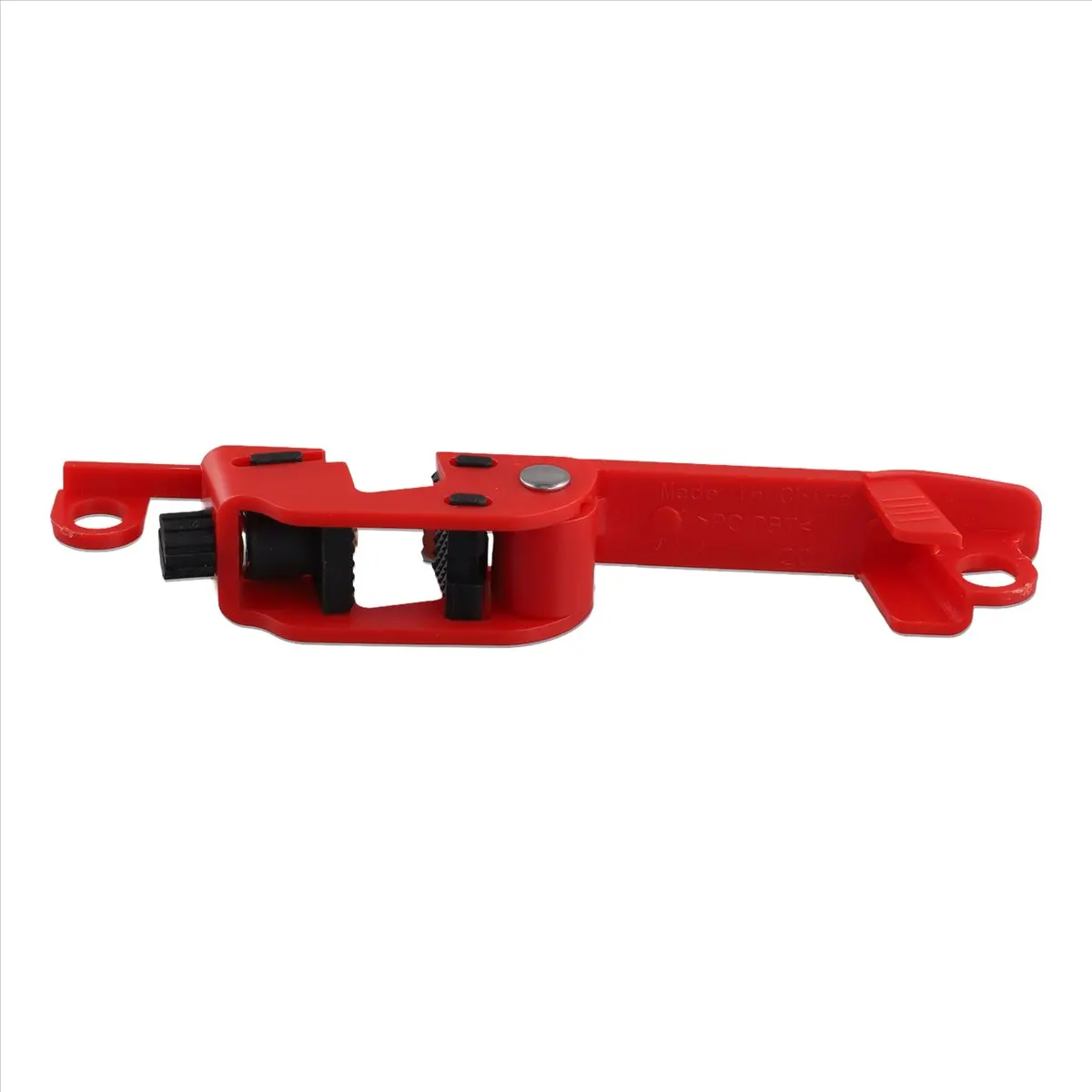 (ABAB) Red Electrical Box Circuit Breaker Lockout, Tagout Breaker Box Lock for Standard Single and Double Toggles