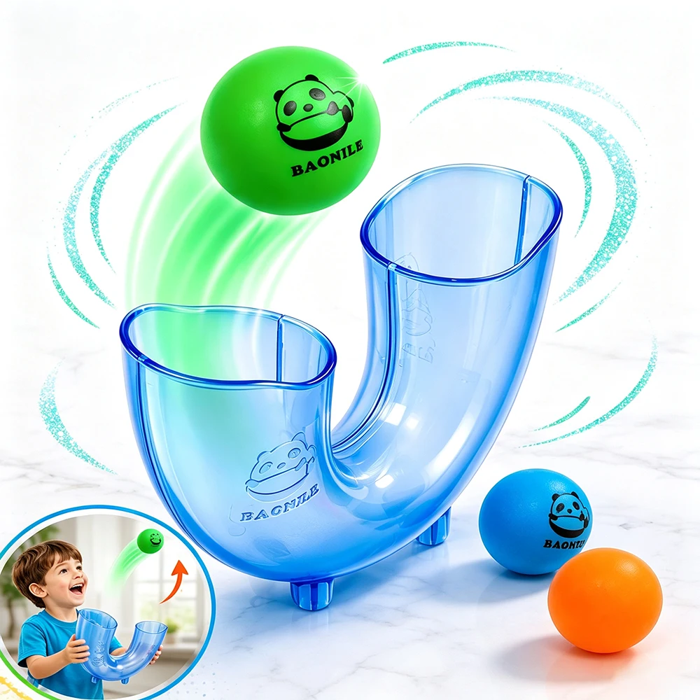 Children Sensory Sports Games Toys With 3 Balls Gifts For Kids And Adults Indoor/Outdoor Games Develops Motor & Juggling Skills