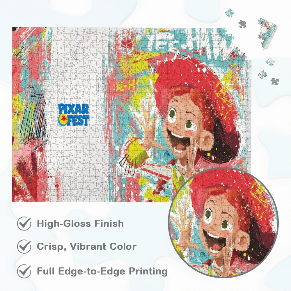 بيكسار رسمت مع جيسي بانوراما الألغاز ألعاب شخصيات ديزني الكلاسيكية والألغاز 108/200/300/500/1000/1500 قطعة لتقوم بها بنفسك لغز