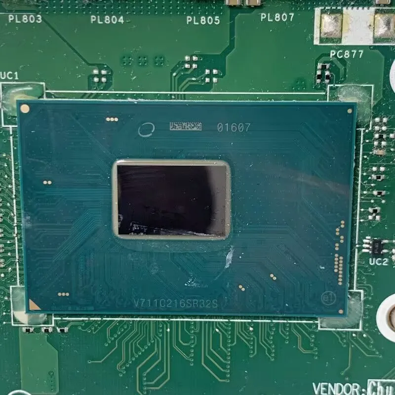 Dla Acer AN515-51 A715-71 C5MMH/C7MMH LA-E911P W/SR32S I5-7300HQ CPU NBQ2Q11006 Laptop płyta główna N17P-G0-A1 GTX1050 100% testowane