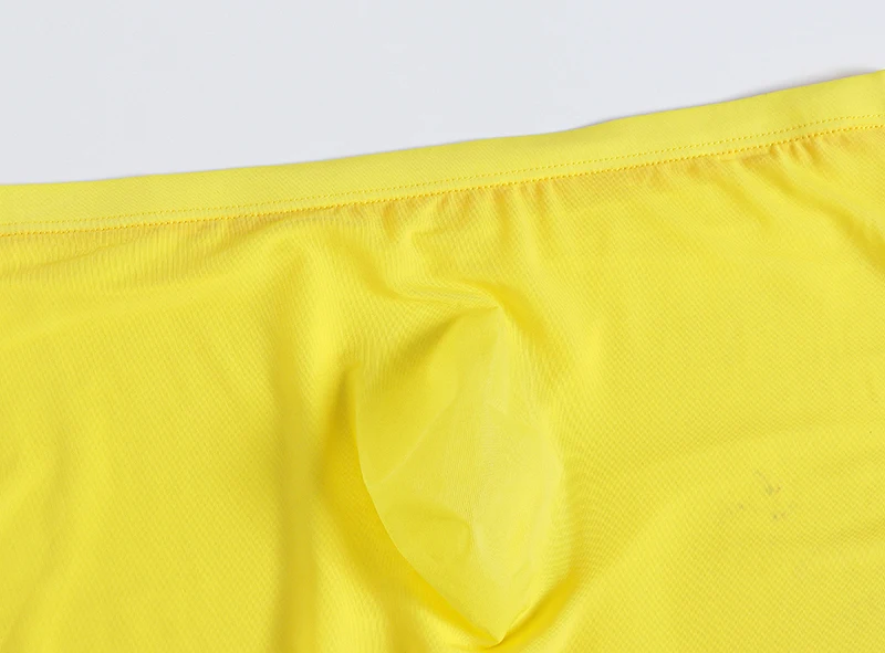 Мужские бесшовные цельные трусы-боксеры из ледяного шелка, прозрачное нижнее белье, длинные ноги, анти-натирающие сексуальные удобные прозрачные трусы