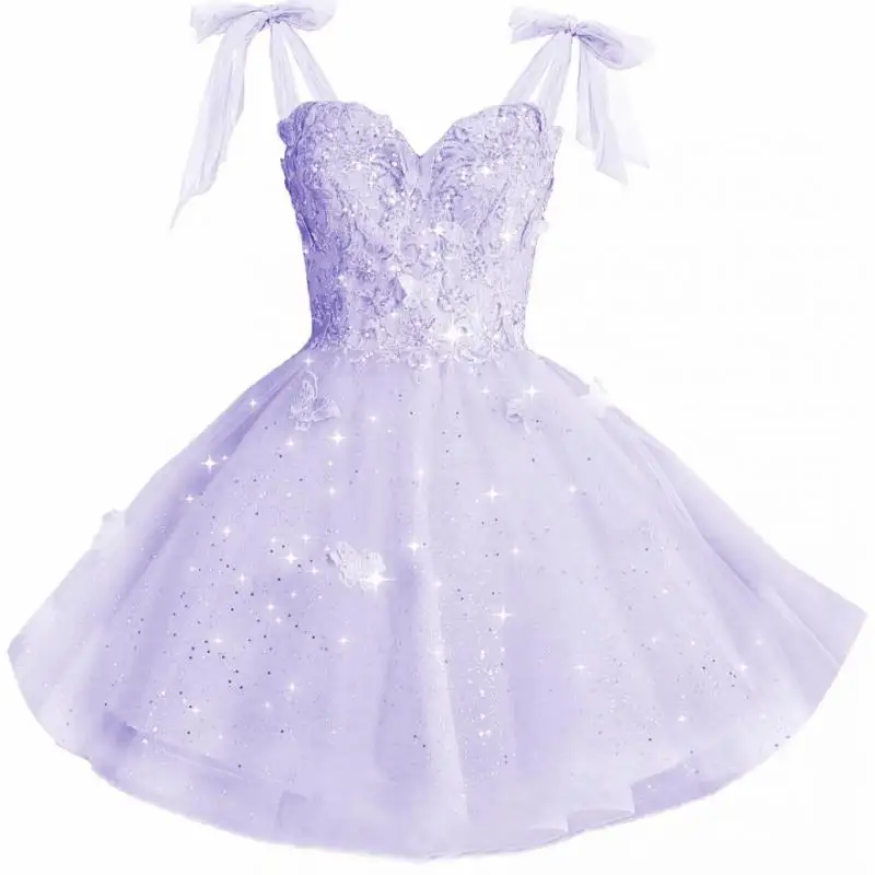 robe-de-soiree-courte-a-bretelles-fee-des-fleurs-fete-ceremonie-pour-adultes-hote-de-princesse-ciel-etoile-robe-d'exposition-d'art-personnalisee