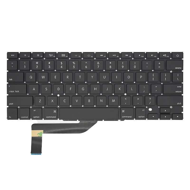 Imagem -06 - Teclado Macbook Pro Retina Eua Reino Unido ru Espanha Francês Alemão Árabe Brasil Italiano Turquia Portugal Tailandês 154 Polegadas