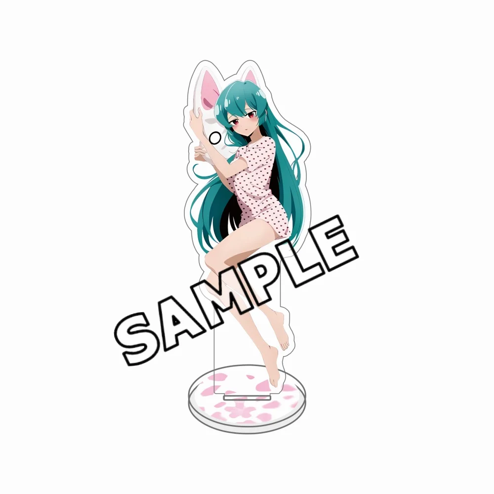 Anime Gushing over Magical Girls Acrylic keychain human-shaped display board Swimwear collection Desk decoration items