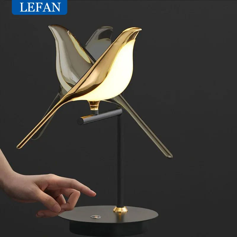 Imagem -05 - Lustre de Teto Magpie de Luxo Moderno Luzes Led para o Quarto Vida Criativa Candeeiros de Mesa de Jantar para o Quarto Decoração para Eletrodomésticos