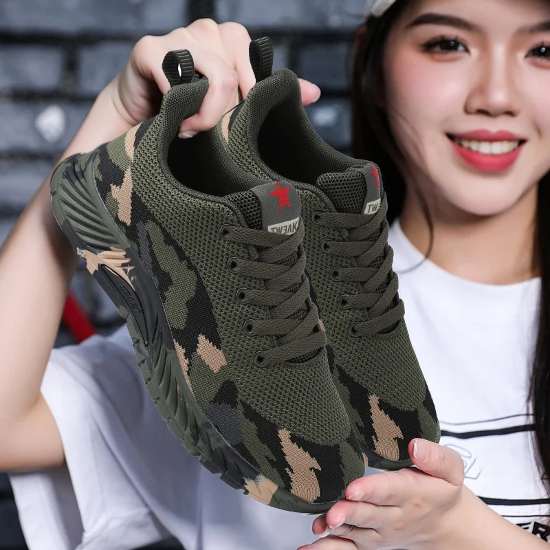 

Камуфляж Hiking oes Outdoor ex Весна Лето Дышащий Me Низкий верх на плоском каблуке Повседневная удобная Labor Protection oes