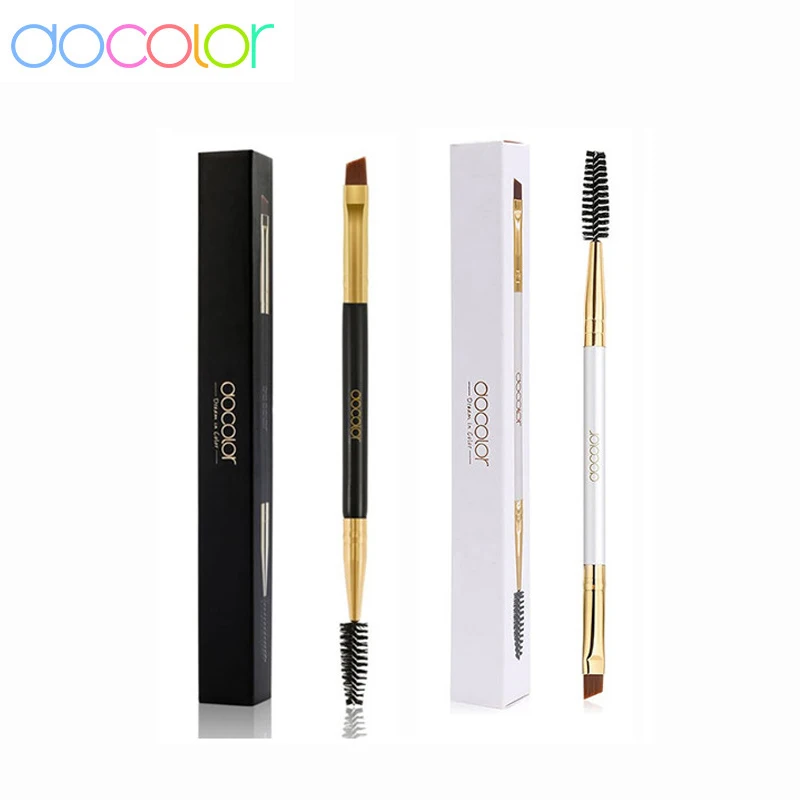 Docolor  Eyebrow Brush+Eyebrow Comb Beauty Eyebrow Brush Professional Makeup Brushes For Eye Brow Brush Eye Blending Brush