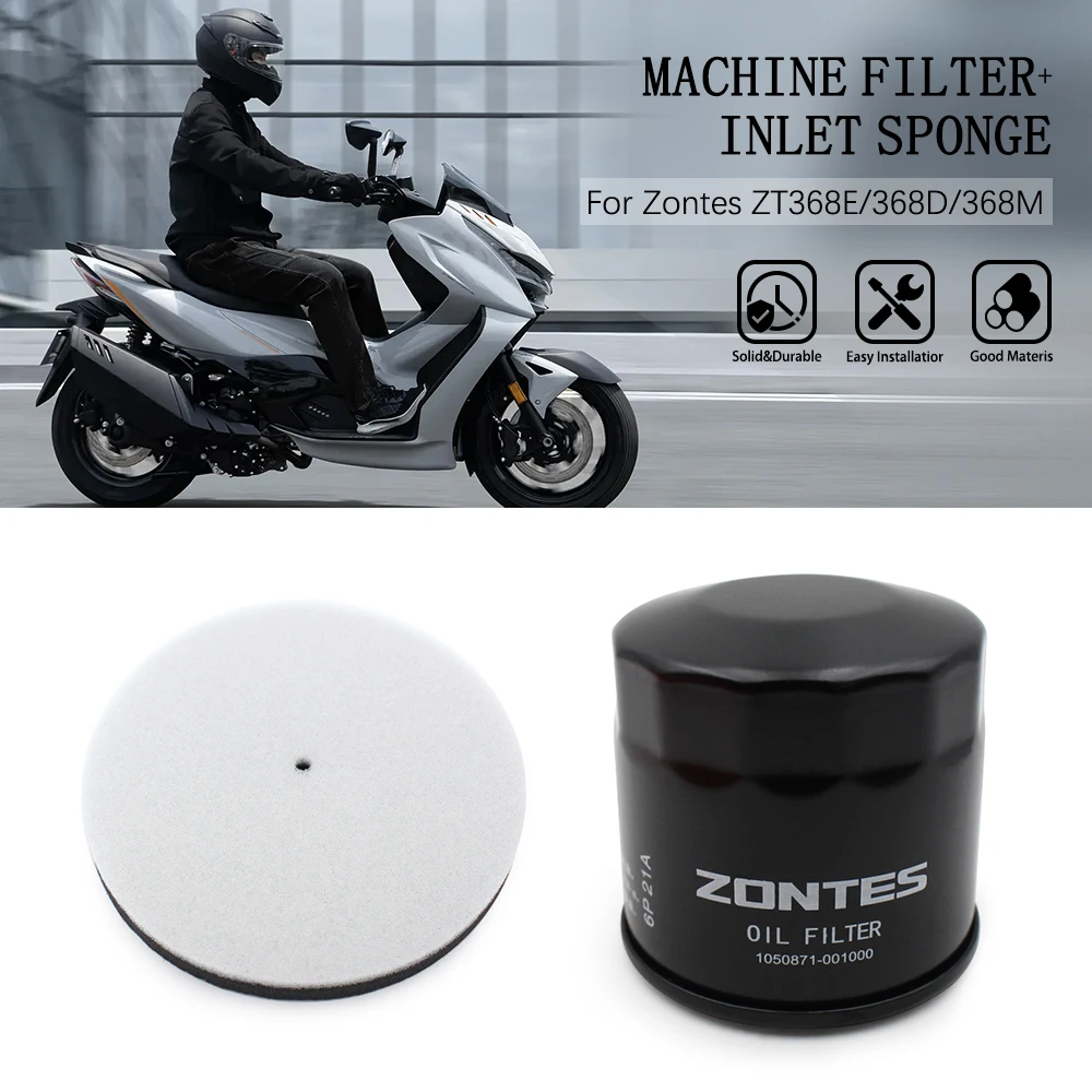 

For ZONTES ZT368E 368D 368m Motorcycle Accessories Parts Oil Filter Engine Filters