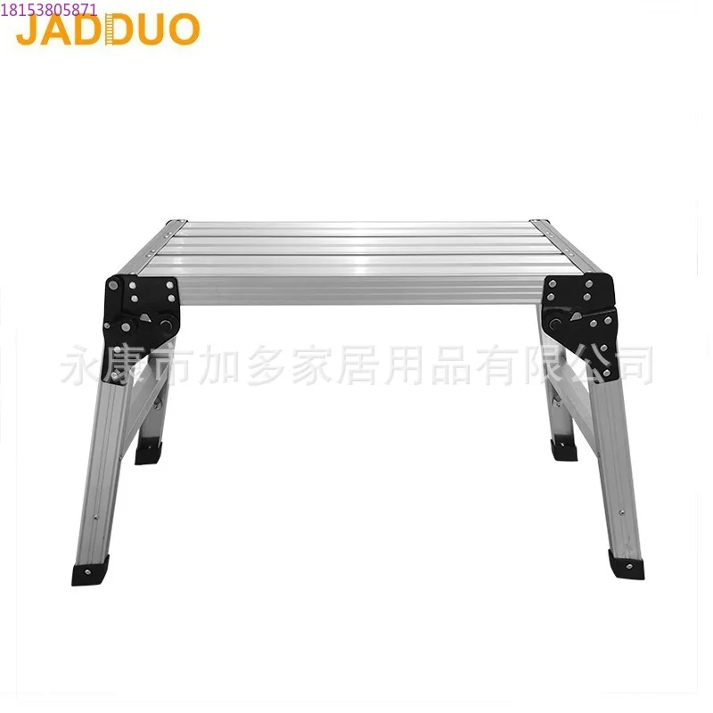 Aluminum alloy car wash table 76x30cm height 50cm foldable household stool