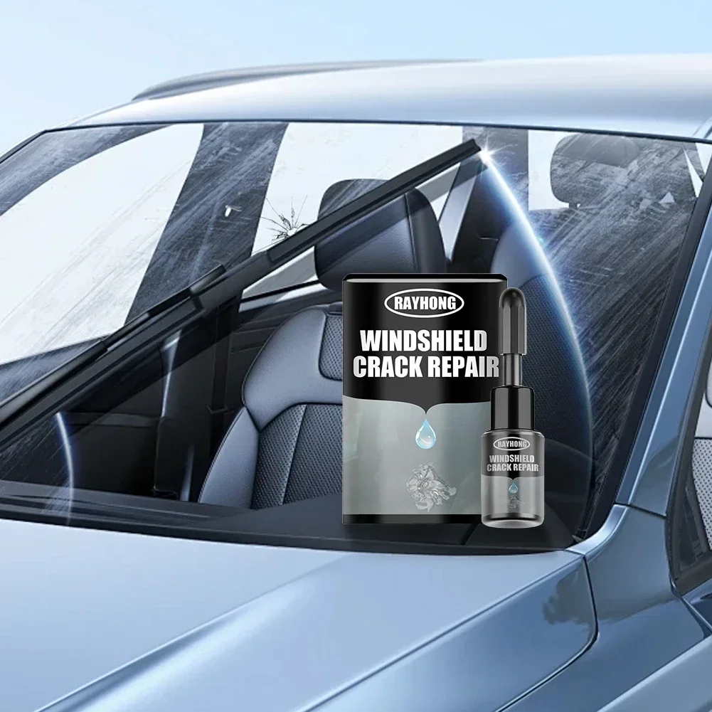 20ml Windshield Repair Fluid Glass Crack Fix Liquid for Cars Invisible Crack Sealer Repair Kits Crack Care Agent