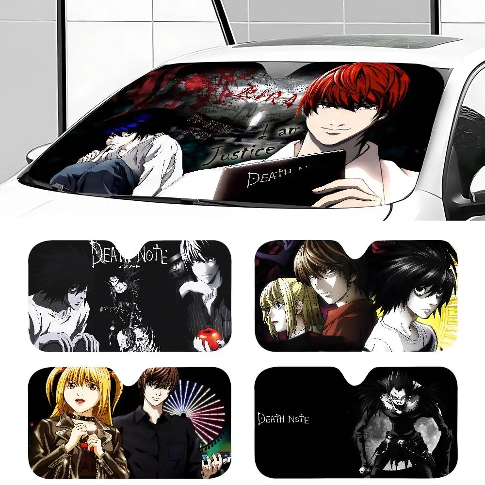 

Anime D-Death N-Note New Personalized Windshield Sunshade Car Window Windshield Cover Car Sunshade Car Cover Car Sunsha