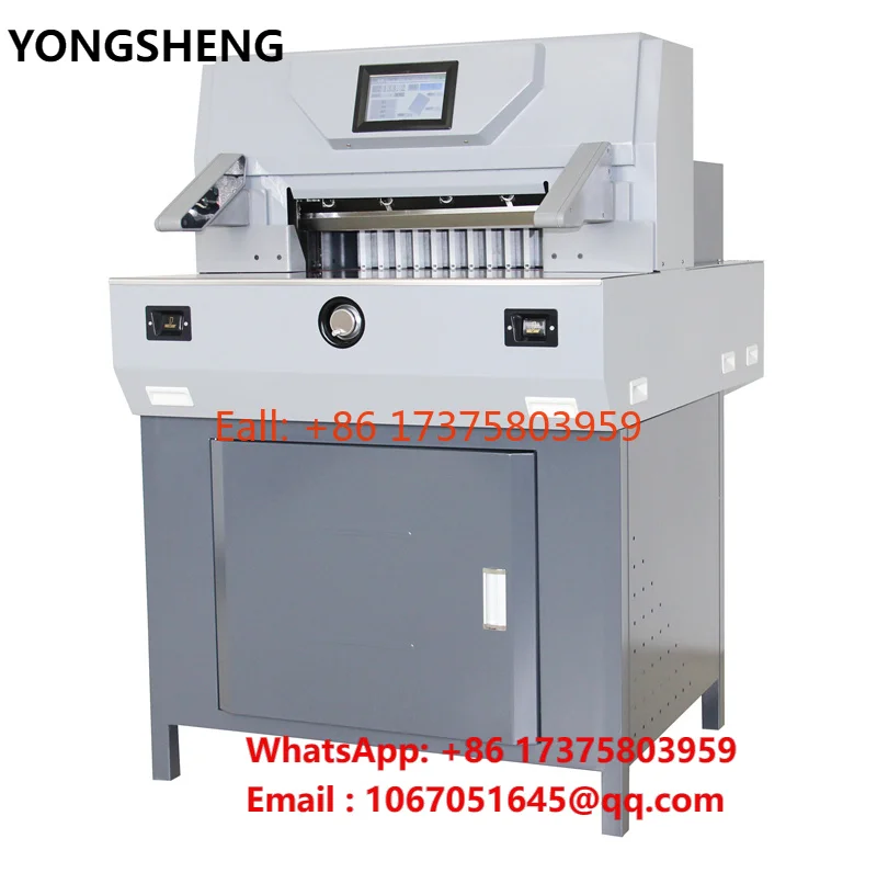 SG-520V8 520mm Program Control Electric Paper Cutter