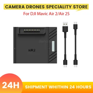 Bilashmart Battery Charger DJI Air 2S Quick Charge Fast USB Charging Charger DJI Mavic Air 2/Air 2S Drone Accessories
