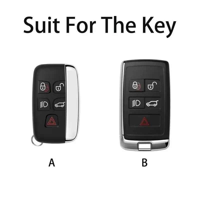 ICAR for Land Rover Range Rover Sport Discovery 3 4 Elander 2 Evoque Remote Smart Car Key Case Zinc Alloy Key Cover Accessories