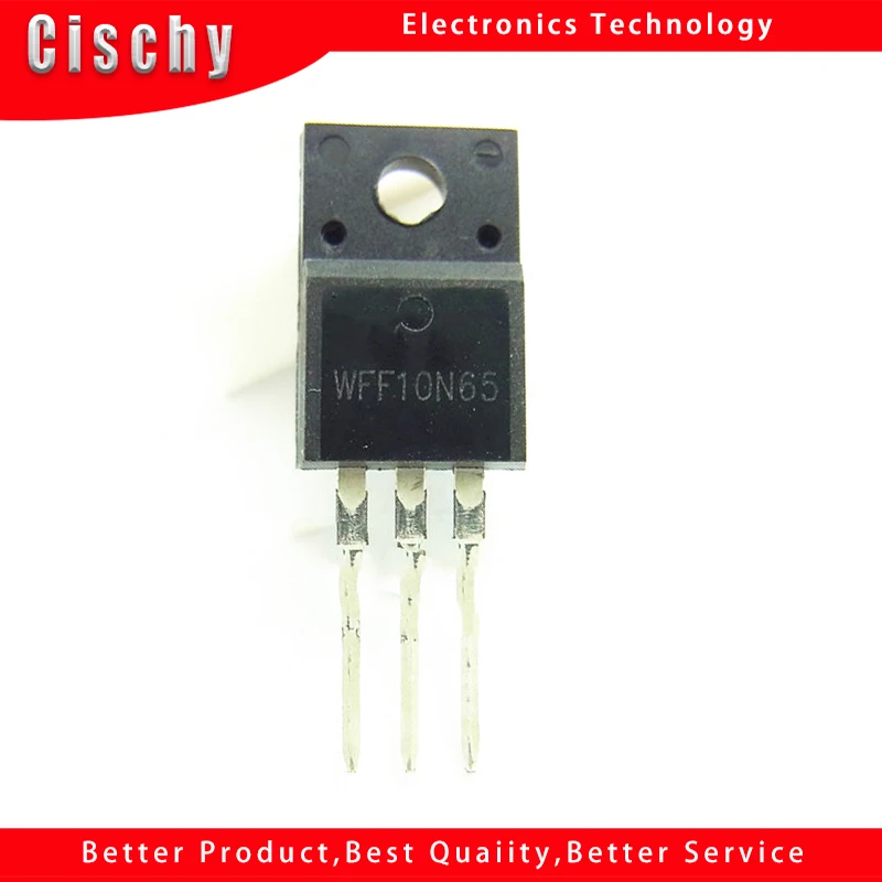10pcs/lot WFF10N65 SVD10N65T 10N65 10NM65N