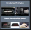 CARABC 무선 Carplay 메르세데스 벤츠 A B C E CLA GLA GLK ML 스프린터 NTG4.5 베커 모듈 안드로이드 자동 네비게이션에 적합 4