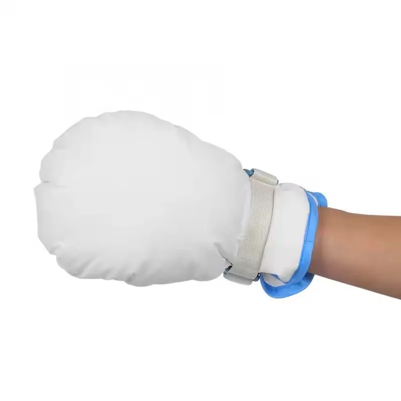 1Pcs Elderly Medical Restraints Gloves-Prevent Scratching Gloves-Durable , Breathable and Antistatic Easy to Clean Gloves