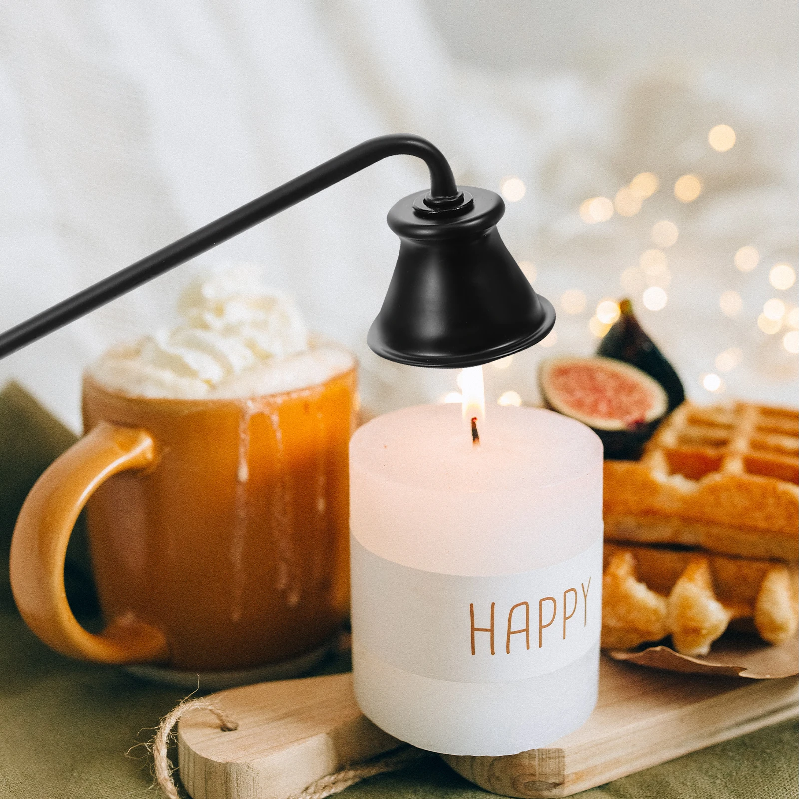 Premium Metal Extinguisher Snuffer Lightweight Portable Fire Stopper for Wick Safety Ideal Accessory for Daily Use