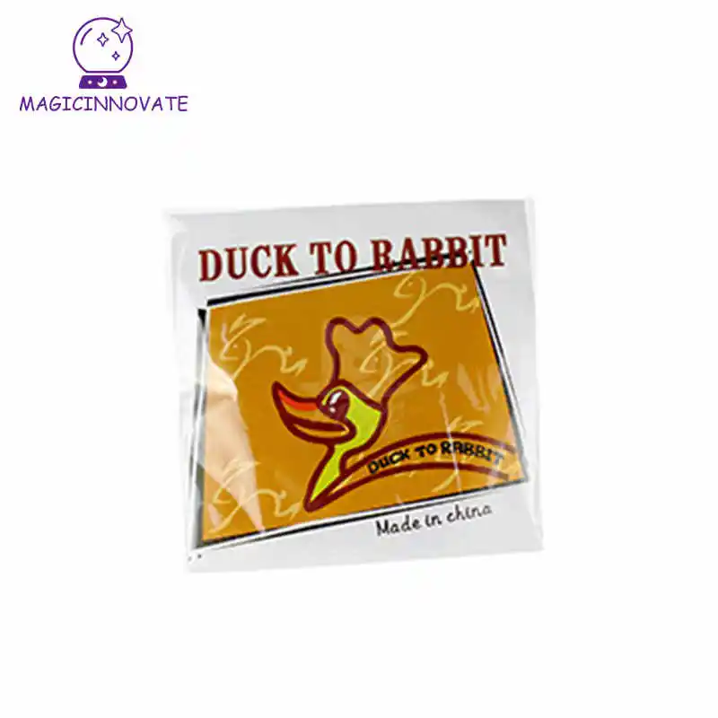 Magic Cloth Change Color Silk Scarf Rabbit To Duck Tricks For Stage Close Up Props Gift For Kid