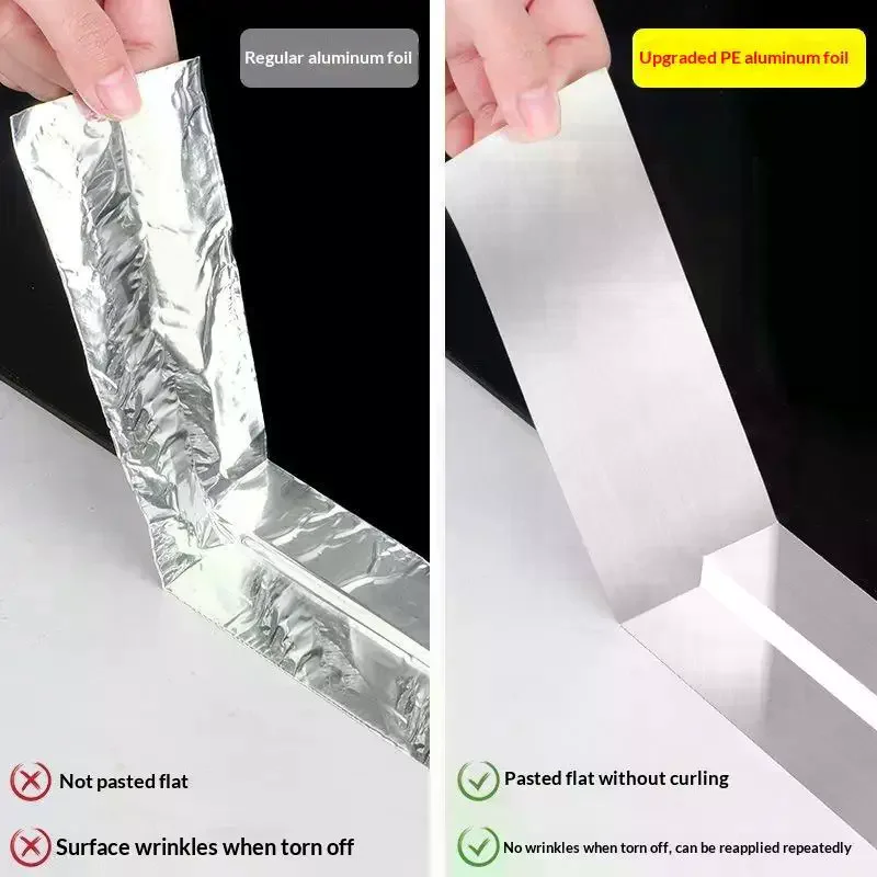 Duct Tape Waterproof Tape Aluminum Foil Tape Patch & Seal Tape, Insulation Adhesive Metal Tapes For Ductwork, Sealing Etc Foil